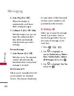 Preview for 42 page of LG AX500 User Manual