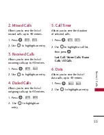 Preview for 57 page of LG AX500 User Manual