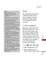 Preview for 59 page of LG AX500 User Manual