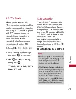 Preview for 73 page of LG AX500 User Manual