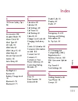 Preview for 113 page of LG AX500 User Manual