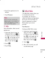 Preview for 69 page of LG AX8575 Black User Manual