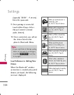 Preview for 110 page of LG AX8575 Black User Manual