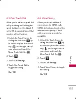 Preview for 137 page of LG AX8575 Black User Manual