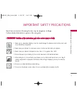 Preview for 3 page of LG AX8600 User Manual