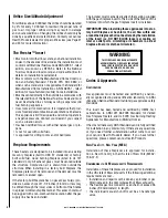 Предварительный просмотр 4 страницы LG B-VENT GAS GC3 Installation And Operation Manual