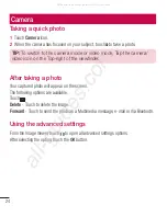 Preview for 26 page of LG B525 User Manual