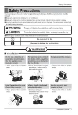 Preview for 3 page of LG B62UWYN881.ANWBLAP Installation Manual