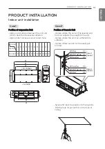 Preview for 13 page of LG B70AWYN985 Installation Manual