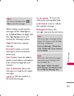 Preview for 45 page of LG Banter LG-AX265 User Manual