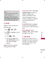 Preview for 47 page of LG Banter LG-AX265 User Manual