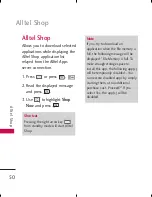 Preview for 52 page of LG Banter LG-AX265 User Manual