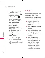 Preview for 58 page of LG Banter LG-AX265 User Manual