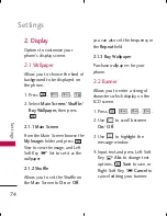 Preview for 76 page of LG Banter LG-AX265 User Manual