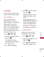 Preview for 79 page of LG Banter LG-AX265 User Manual