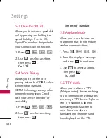 Preview for 82 page of LG Banter LG-AX265 User Manual