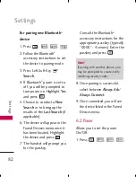 Preview for 84 page of LG Banter LG-AX265 User Manual