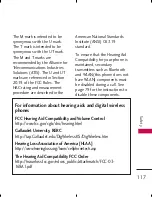 Preview for 119 page of LG Banter LG-AX265 User Manual