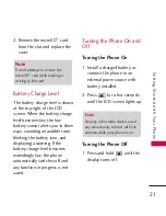 Preview for 21 page of LG Banter Touch MN510 User Manual