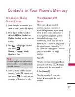 Preview for 27 page of LG Banter Touch MN510 User Manual