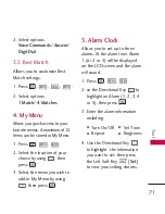 Preview for 71 page of LG Banter Touch MN510 User Manual