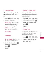 Preview for 77 page of LG Banter Touch MN510 User Manual