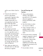 Preview for 101 page of LG Banter Touch MN510 User Manual