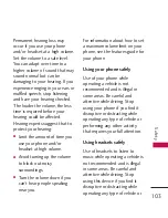 Preview for 103 page of LG Banter Touch MN510 User Manual