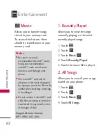 Preview for 64 page of LG Banter Touch Owner'S Manual