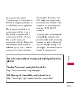 Preview for 133 page of LG Banter Touch Owner'S Manual