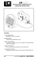 Preview for 1 page of LG Basic 3802 Operating Instructions