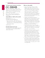 Preview for 4 page of LG BB4330A Owner'S Manual