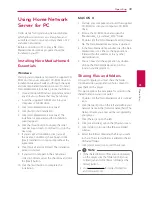 Предварительный просмотр 39 страницы LG BB4330A Owner'S Manual