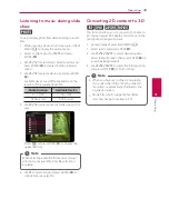 Предварительный просмотр 49 страницы LG BB4330A Owner'S Manual