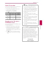 Предварительный просмотр 51 страницы LG BB4330A Owner'S Manual