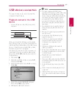 Предварительный просмотр 27 страницы LG BB5521A Owner'S Manual