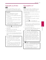 Предварительный просмотр 37 страницы LG BB5521A Owner'S Manual