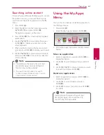 Предварительный просмотр 61 страницы LG BB5530A Owner'S Manual