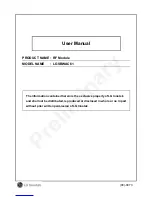 LG BCM4356G User Manual предпросмотр