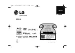 Preview for 1 page of LG BD350C Manual