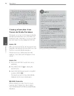 Preview for 54 page of LG BD590 Owner'S Manual