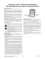 Предварительный просмотр 4 страницы LG BD630 Service Manual