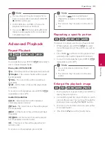 Preview for 33 page of LG BD650K Owner'S Manual