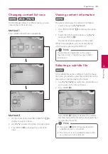 Preview for 35 page of LG BD650K Owner'S Manual