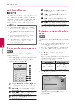 Preview for 36 page of LG BD650K Owner'S Manual