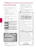 Preview for 40 page of LG BD650K Owner'S Manual