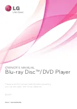 LG BD670 Owner'S Manual preview