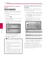 Предварительный просмотр 36 страницы LG BD670 Owner'S Manual