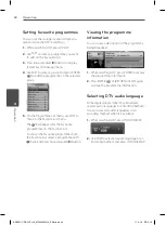 Предварительный просмотр 44 страницы LG BDC590 Owner'S Manual