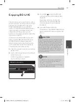 Предварительный просмотр 61 страницы LG BDC590 Owner'S Manual